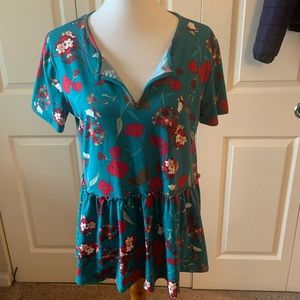 Agnes&Dora relaxed ruffle Tunic